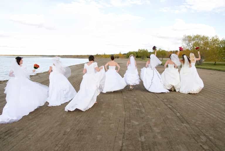 Racing Brides Take to the Galway Race Track, All in the Name of Charity Racing Brides Take to the Galway Race Track, All in the Name of Charity
