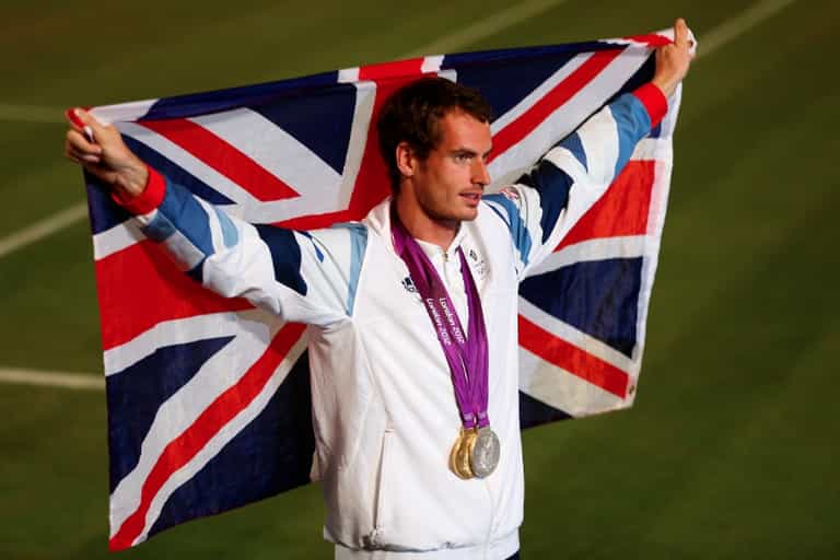Andy Murray’s Proud Pooches Model His Olympic Medals Andy Murray’s Proud Pooches Model His Olympic Medals