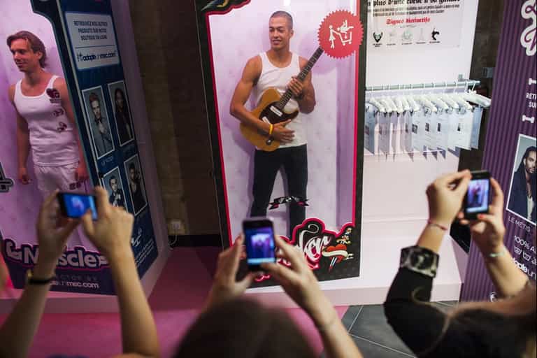 How Much is That Hot Guy in The Window? French Pop-Up Shop Allows Women to ‘Buy’ Men