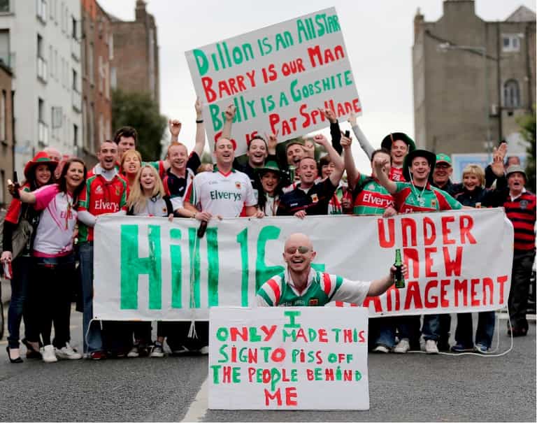 The GAA is Nothing Without Its Fans! These Donegal and Mayo Fans Went All Out for The Match This Afternoon