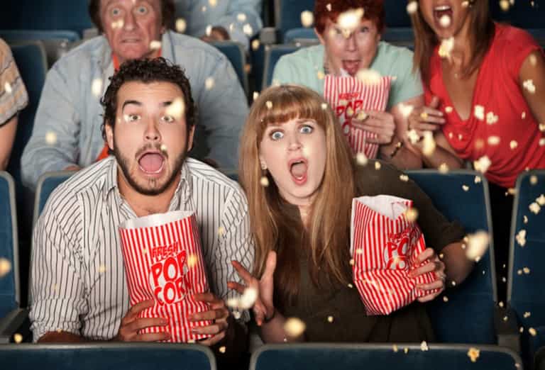 Get Out From Behind That Cushion! Research Shows Watching A Horror Flick Burns As Many Calories As A Brisk Walk Get Out From Behind That Cushion! Research Shows Watching A Horror Flick Burns As Many Calories As A Brisk Walk