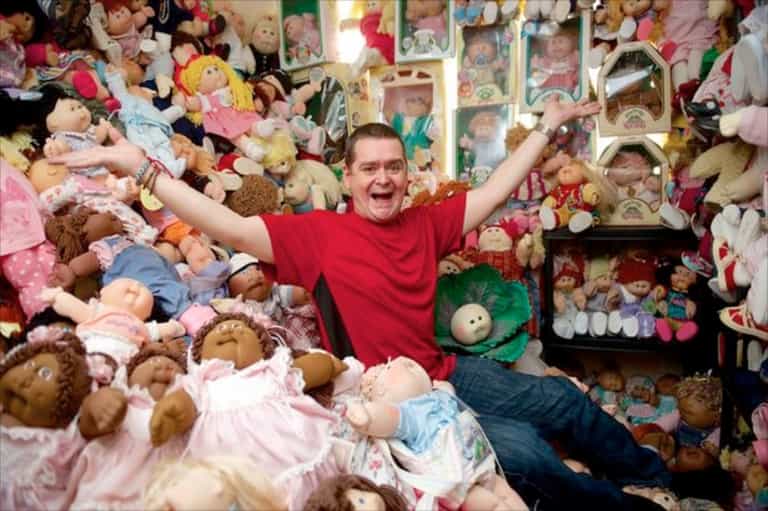 Young at Heart Dan Reveals His Worrying Cabbage Patch Kid Collection to The World