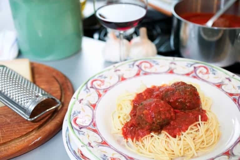 A Winter Classic: Spaghetti and Meatballs