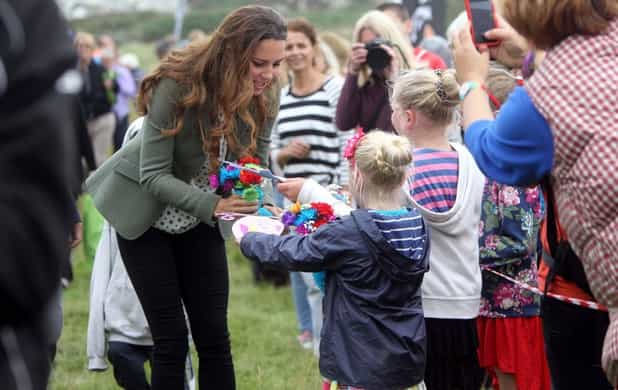 PICTURE – Kate Middleton Makes Surprise First Public Appearance Since The Birth Of Prince George