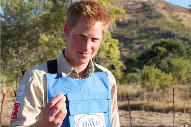 Prince Harry Follows In His Mother’s Footsteps And Tours Minefields In Africa Prince Harry Follows In His Mother’s Footsteps And Tours Minefields In Africa