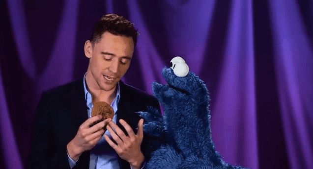 Video: Cookie Monster Learns a Valuable Life Lesson from his New Friend Tom Hiddleston