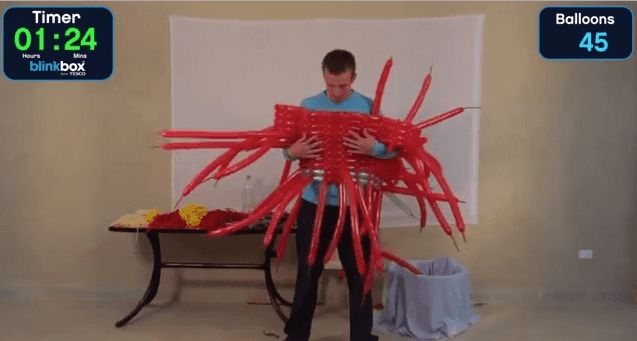Video: Talented Artist Recreates the Iron Man Suit Completely Out of Balloons