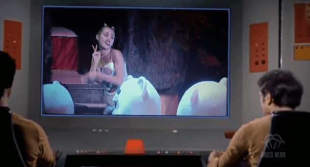 VIDEO – The Best Reaction To THAT Miley Performance, Captain Kirk And The Star Trek Crew