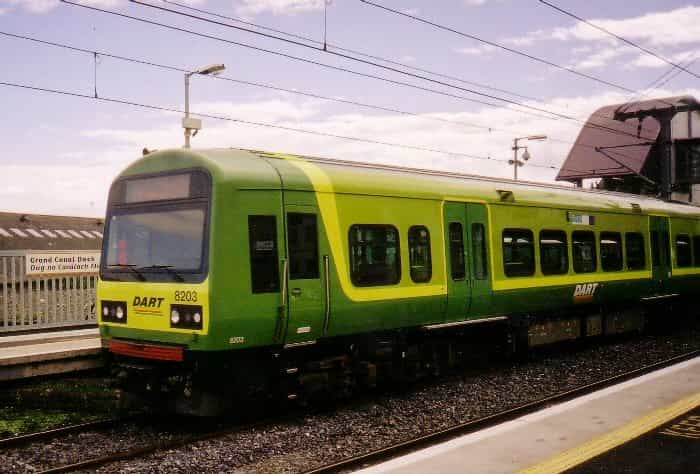 PICTURE – Woman Hangs Out Her Washing on the DART