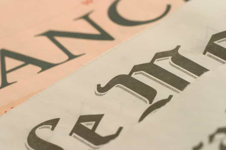 This is a Hairy Situation – Presenting the Unusual Font Made from Hair