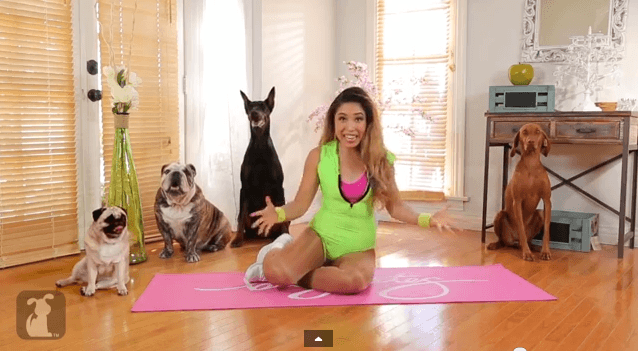 Video: Presenting “Dogilates” – The Pilates Workout Video for Dogs
