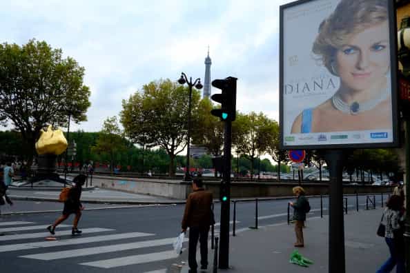“Diana” Movie Poster Sparks Outrage in Paris After Placed at the Original Crash Site