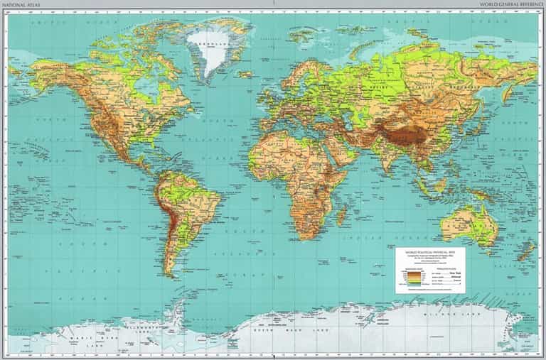 PICTURE – Amazing Map Shows The Most Visited Websites By Country Throughout The World