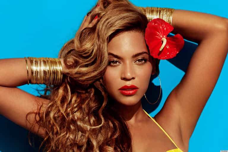 PICTURE – Beyonce Poses Topless In Hammock