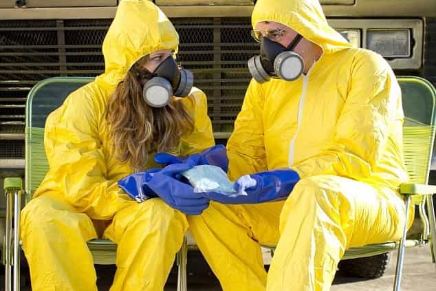 PICTURE – In Sickness, And In Meth – This Couple Announce Engagement Breaking Bad Style
