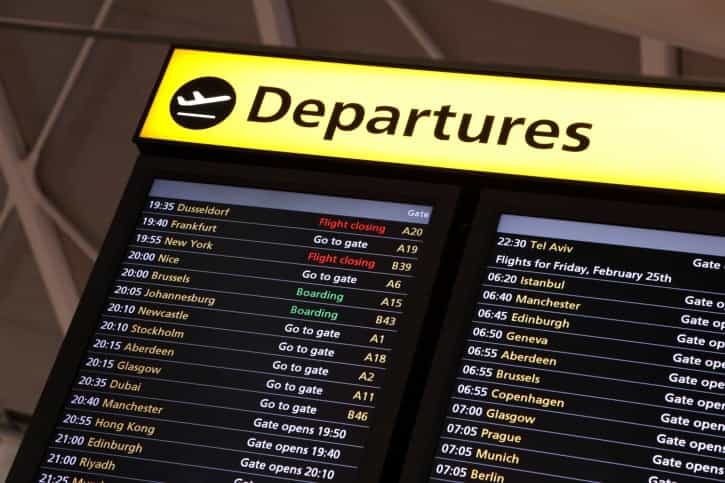 Scenes Of Heartbreak And Sorrow At Irish Airports As Relatives Bid Farewell