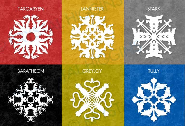 In Pics: These Game of Thrones-Inspired Snowflake Patterns Are Beautiful!