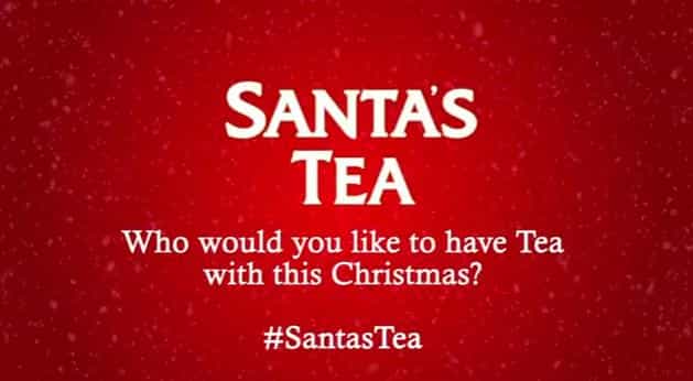 VIDEO – Barry’s Tea Ask Who Would You Like To Have Tea With This Christmas Day?