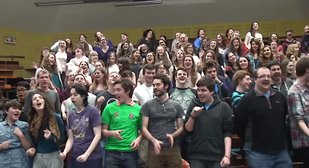 Watch: UCC Students Cover the Wanted’s Hit “We Own the Night” as Gaeilge