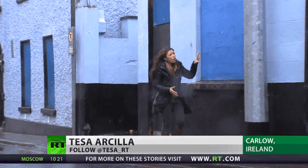 Watch: Carlow Town Residents Outraged Following “Biased” Russian TV Report