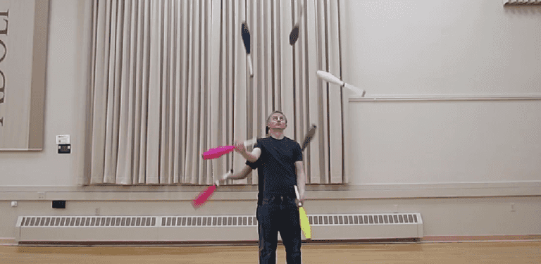 Watch: Four Guys Showcase Their Unbelievable Juggling Skills