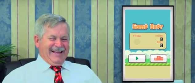Watch: “This is Torture” – Elders Hilariously React to Flappy Bird