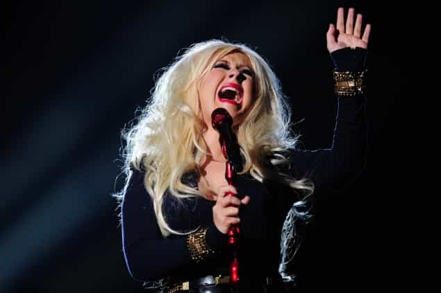 A Mini Christina! Singer Reveals Baby Gender At Gig