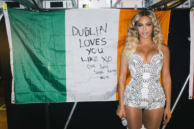 PICTURES – She Loves Us Like XO! Beyoncé Posts Amazing Photos From Her Gigs In Dublin
