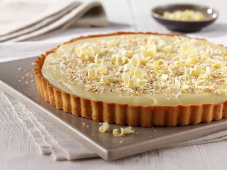 Recipe: A Glorious White Chocolate Tart Recipe: A Glorious White Chocolate Tart