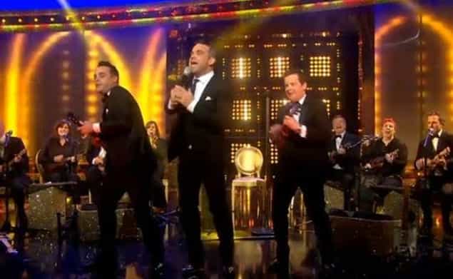 VIDEO: Ant & Dec Finish Saturday Night Takeaway in Style With Help of Robbie Williams VIDEO: Ant & Dec Finish Saturday Night Takeaway in Style With Help of Robbie Williams