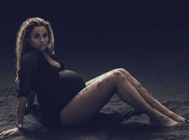 Singer Ciara Shows Off Baby Bump On Instagram Singer Ciara Shows Off Baby Bump On Instagram