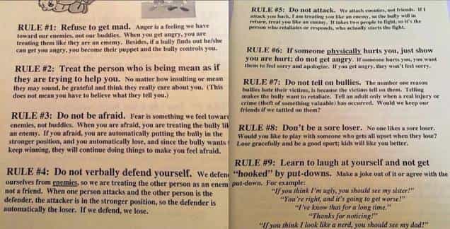 PICTURE: This Nebraska School’s Advice To Deal With Bullies Is The Worst PICTURE: This Nebraska School’s Advice To Deal With Bullies Is The Worst