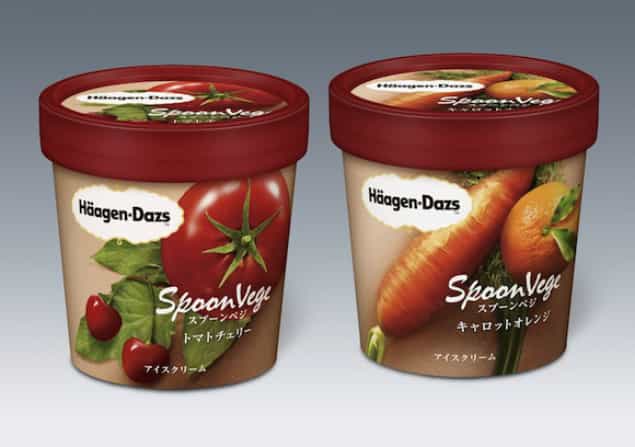 PICTURE: Häagen-Dazs Introduce Tomato and Carrot Flavoured Ice Creams PICTURE: Häagen-Dazs Introduce Tomato and Carrot Flavoured Ice Creams