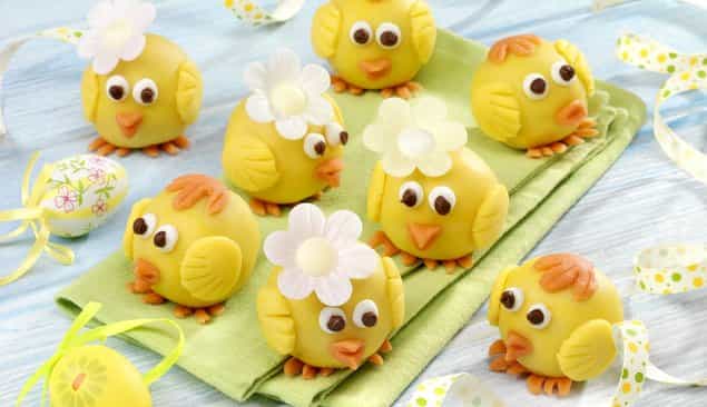 Easter Recipe: Marzipan Chirpy Chick Truffles Easter Recipe: Marzipan Chirpy Chick Truffles