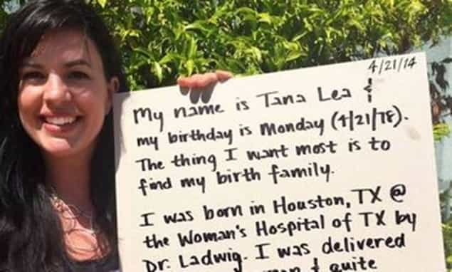 Woman Launches Facebook Campaign To Find Birth Family Woman Launches Facebook Campaign To Find Birth Family