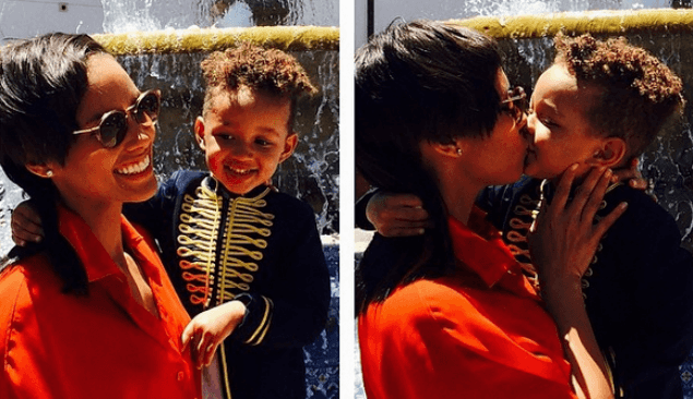 Alicia Keys Plays the Proud Parent As Son Struts His Stuff on the Catwalk Alicia Keys Plays the Proud Parent As Son Struts His Stuff on the Catwalk