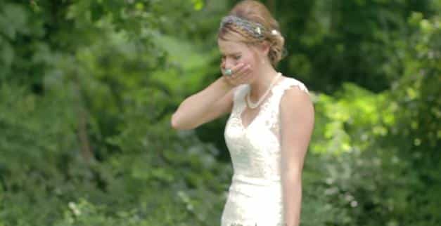 VIDEO – Marine Gets One Day Leave, Surprises His Sister On Her Wedding Day