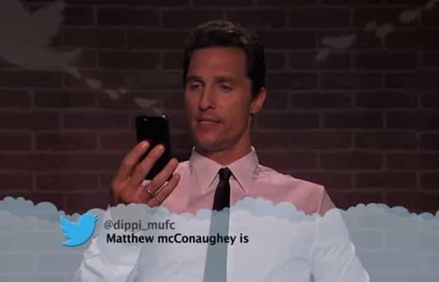 WATCH: Another Brilliant Video Of Celebrities Reading Mean Tweets About Themselves WATCH: Another Brilliant Video Of Celebrities Reading Mean Tweets About Themselves