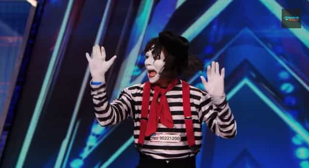 VIDEO: Brilliant! Nick Cannon Pranks America’s Got Talent As “Larry The Mime” VIDEO: Brilliant! Nick Cannon Pranks America’s Got Talent As “Larry The Mime”
