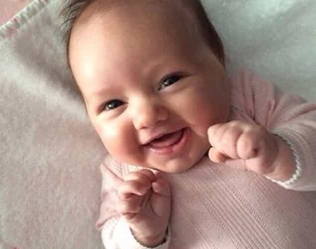 PICTURE: Model Shares Seriously Cute Snap Of Baby Daughter Sophia PICTURE: Model Shares Seriously Cute Snap Of Baby Daughter Sophia