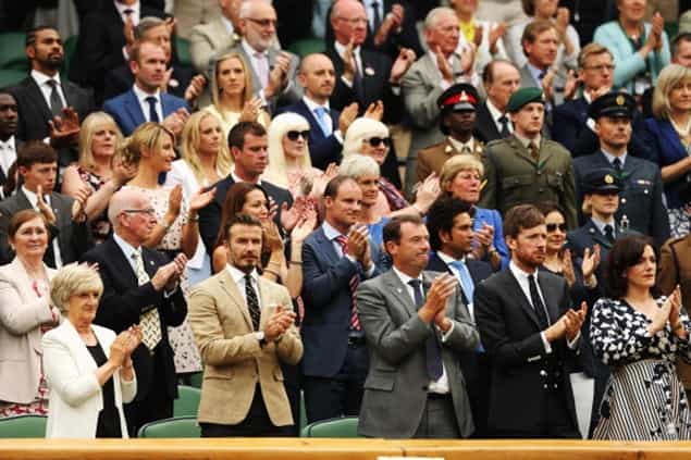 PICTURES: David Beckham Was Looking Well At Wimbledon Today PICTURES: David Beckham Was Looking Well At Wimbledon Today