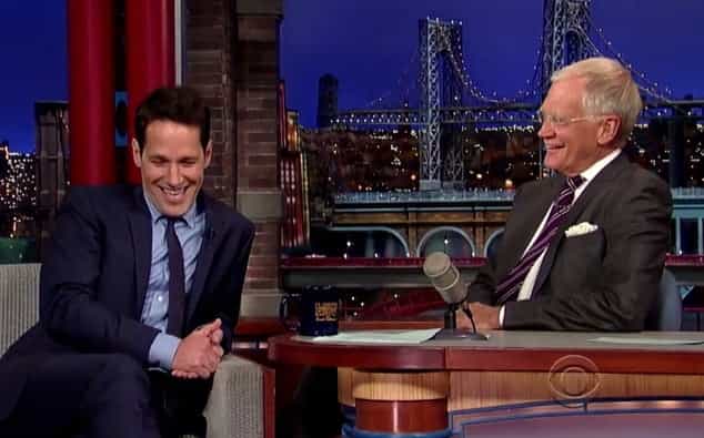 “Ireland Is The Best Place On Earth” Paul Rudd Told David Letterman Just How Much He Loves Our Lovely Country