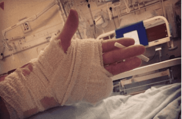 ‘Rave F*cked Me Up #rumnbass Want Ma Finger Back’ – Teen Posts Snap of Hand After He Severs Finger At Rave