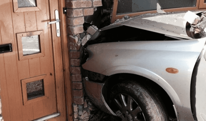 Gardaí Appeal For Witnesses After Car Crashes Into Finglas House Causing Serious Damage