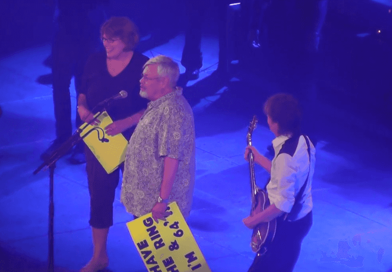 All You Need is Love! Watch as Paul McCartney Helps a Fan Propose
