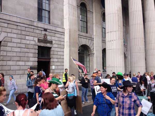 So There Was A Garth Brooks Protest Today In Dublin… So There Was A Garth Brooks Protest Today In Dublin…