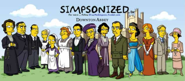 PICS: Ever Wondered What Downton Abbey or Back To The Future Would Look Like As The Simpsons Cast? PICS: Ever Wondered What Downton Abbey or Back To The Future Would Look Like As The Simpsons Cast?