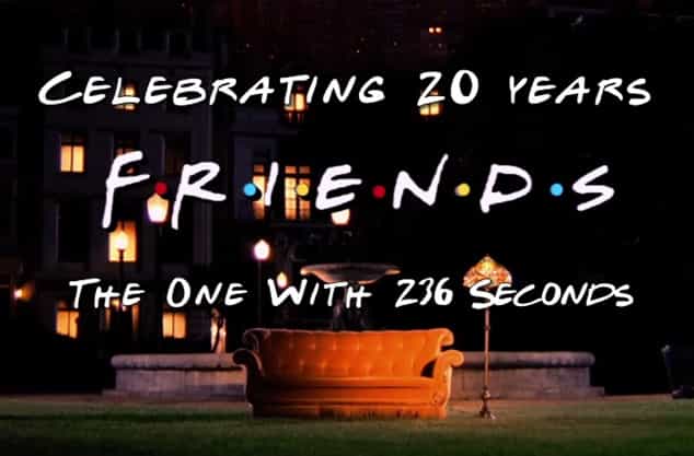 WATCH: The Best Of ‘Friends’ In 236 Seconds Will Bring A Nostalgic Tear To Your Eye