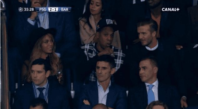 Papped: David Beckham Is Sitting With The Queen (B) Herself At Tonight’s Football Match