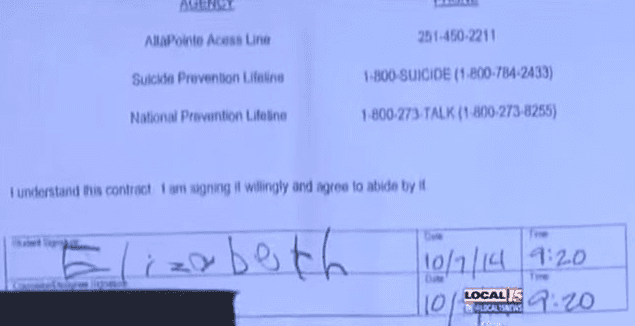 Five-Year-Old Girl Made Sign Contract Promising Not To Kill Anyone